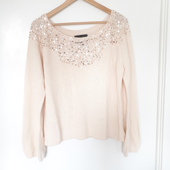 Sequin sweater with angora - Picture 1 of 7